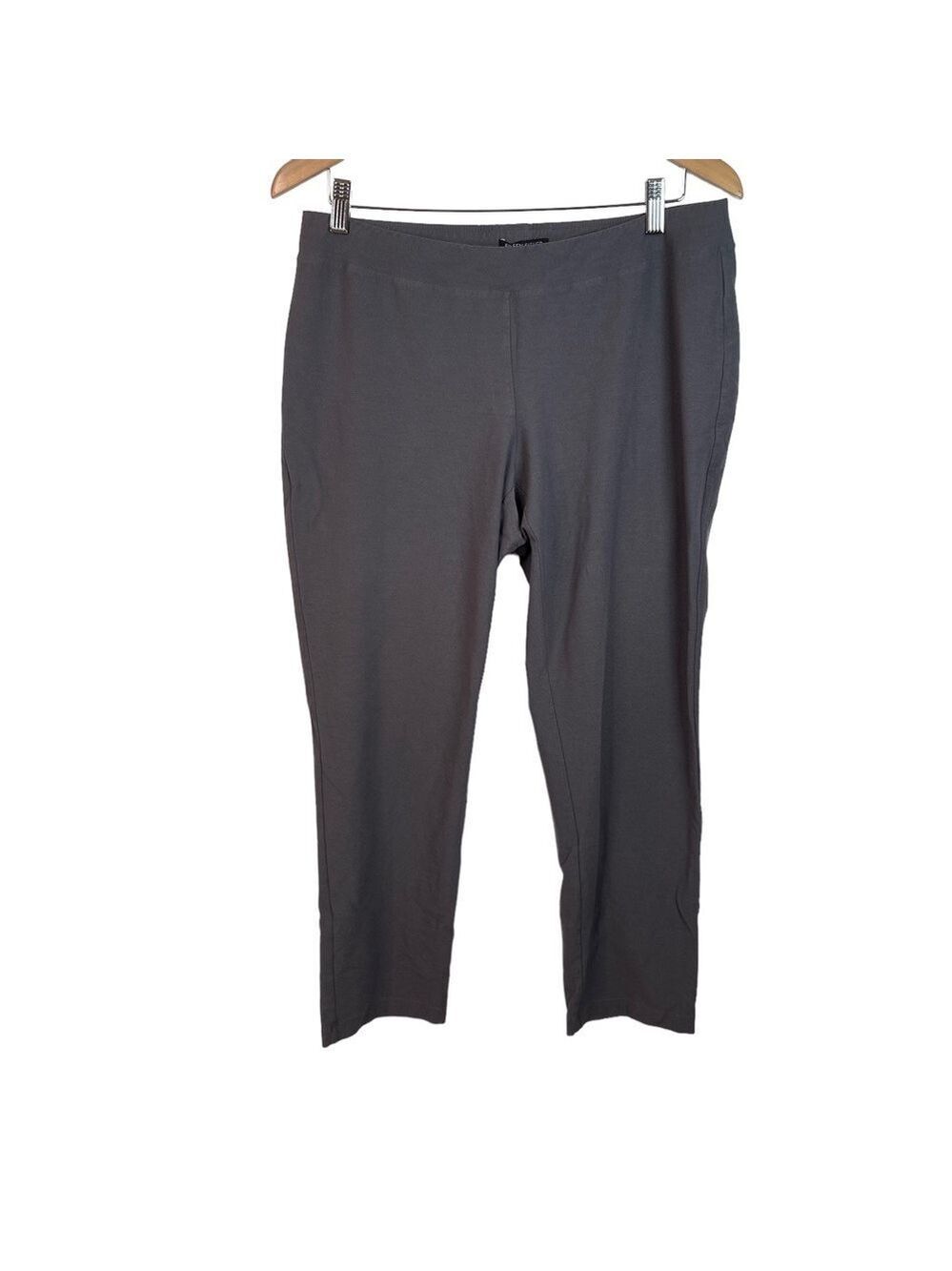 Eileen Fisher Womens Grey Leggings Casual Skinny Pants Size Medium